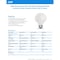 Feit Electric Feit Enhance G25 E26 (Medium) Filament LED Bulb Soft White 40 Watt Equivalence 3 pk G2540W927CAFL3R - alternate 2